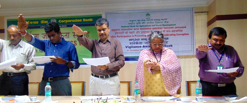 ಭ್ರಷ್ಟಾಚಾರ ಮುಕ್ತ ಭಾರತ ಎಲ್ಲರ ಸಂಕಲ್ಪವಾಗಲಿ: ಎಸ್ಪಿ ಅಣ್ಣಾಮಲೈ